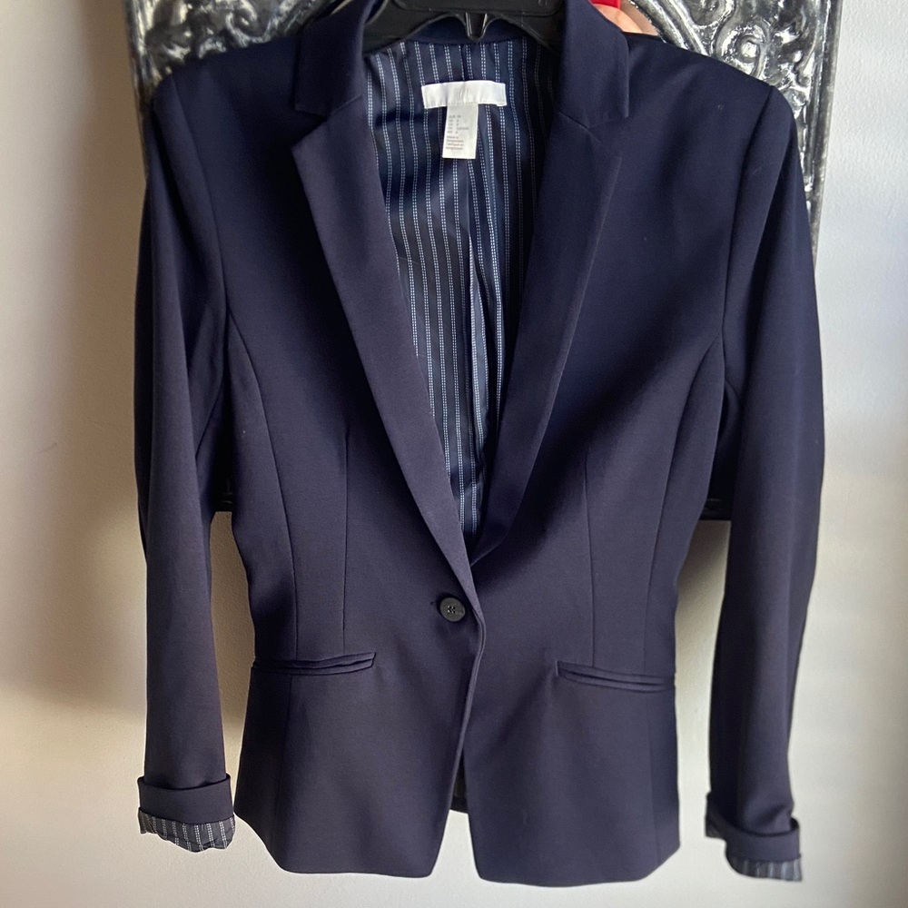 H&M Dark Blue Women's Blazer